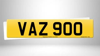Registration VAZ 900